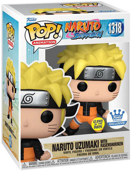 Figūriņa Funko POP! Naruto Uzumaki Exclusive Glow cena un informācija | Datorspēļu suvenīri | 220.lv