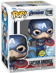 Figūriņa Funko POP! Marvel Captain America Exlusive Glow cena un informācija | Datorspēļu suvenīri | 220.lv