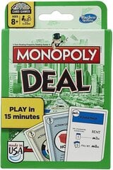 Карты Monopoly Deal цена и информация | Настольные игры, головоломки | 220.lv