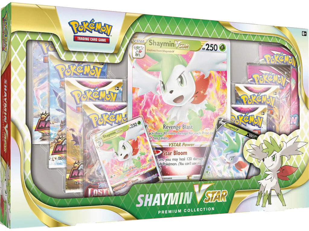 Spēle Pokemon Shaymin VStar Premium Box cena un informācija | Galda spēles | 220.lv