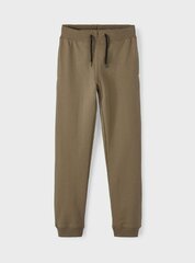 Name It Дети Nkmsweat Pant Bru Noos 13153665 Спортивные штаны Хаки EU 128 цена и информация | Штаны для мальчиков | 220.lv