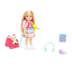 Barbie Chelsea ceļojumu lelle cena un informācija | Rotaļlietas meitenēm | 220.lv