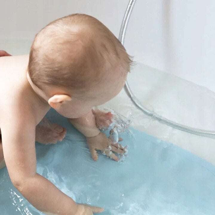 Vannas paklājiņš, 70 X 35 cm, zils цена и информация | Mazuļa mazgāšana | 220.lv