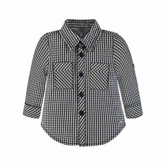 Рубашка для мальчиков Kanz, белая/черная цена и информация | Рубашки для мальчиков | 220.lv
