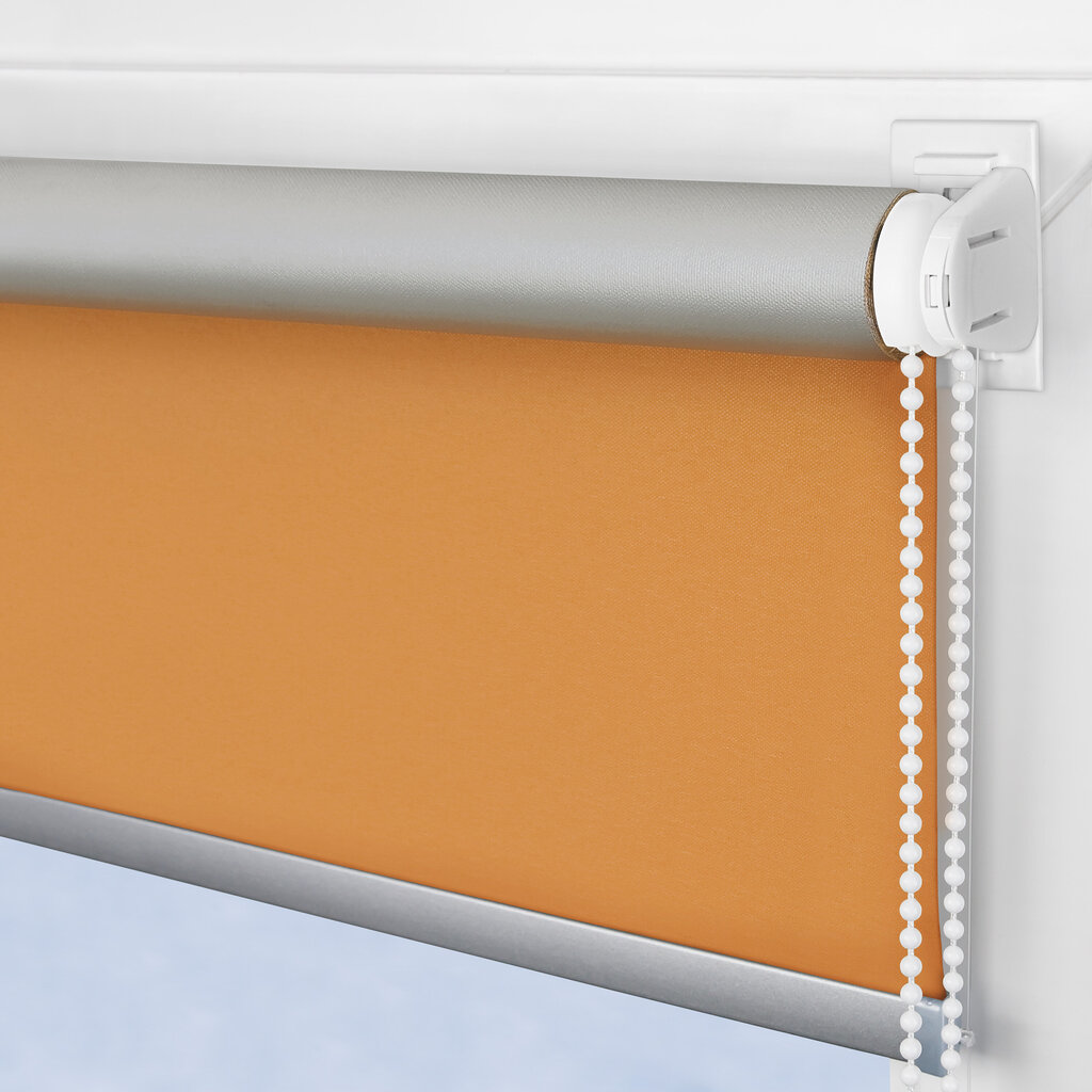 Rullo žalūzijas Bojanek termo, oranža, 97x150cm cena un informācija | Rullo žalūzijas | 220.lv