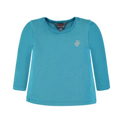 Блузка с длинным рукавом для девочек, голубой, Kanz цена и информация | Футболка для малышки фуксия | 220.lv