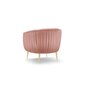 Krēsls Moss, 81x78x72 cm, rozā cena un informācija | Atpūtas krēsli | 220.lv