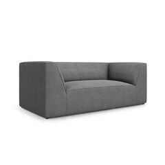 Divvietīgs dīvāns Ruby, 174x92x69 cm, pelēks cena un informācija | Dīvāni | 220.lv