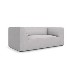 Divvietīgs dīvāns Ruby, 174x92x69 cm, gaiši pelēks cena un informācija | Dīvāni | 220.lv