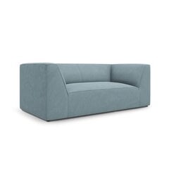 Divvietīgs dīvāns Ruby, 174x92x69 cm, gaiši zils cena un informācija | Dīvāni | 220.lv