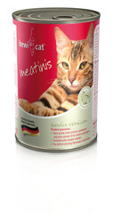 Bewi Cat Meatinis Venison konservi kaķiem ar brieža gaļu 400 g cena un informācija | Konservi kaķiem | 220.lv
