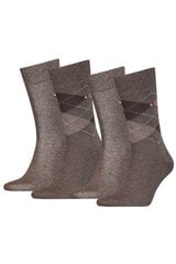 Tommy Hilfiger носки для мужчин, 701224646 001, 4 пары цена и информация | Мужские носки | 220.lv