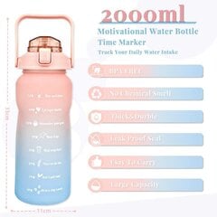 Ūdens pudele Bugucat, 2000 ml cena un informācija | Ūdens pudeles | 220.lv