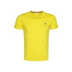 Polo T-krekls vīriešiem U.S. Polo Assn, dzeltens цена и информация | Мужские футболки | 220.lv