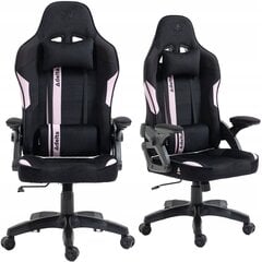 Biroja krēsls Kraken Chairs, melns/rozā цена и информация | Офисные кресла | 220.lv