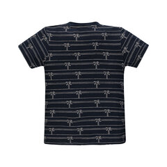Apdrukāts zēna T-krekls, zils, Kanz цена и информация | Рубашки для мальчиков | 220.lv
