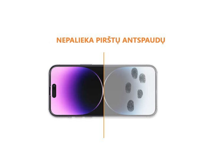 Aizsargstikls rūdīts stikls iPhone 15 Plus 3 gab. cena un informācija | Ekrāna aizsargstikli | 220.lv