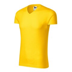 T-krekls vīriešiem Malfini dzeltens cena un informācija | Sporta apģērbs vīriešiem | 220.lv