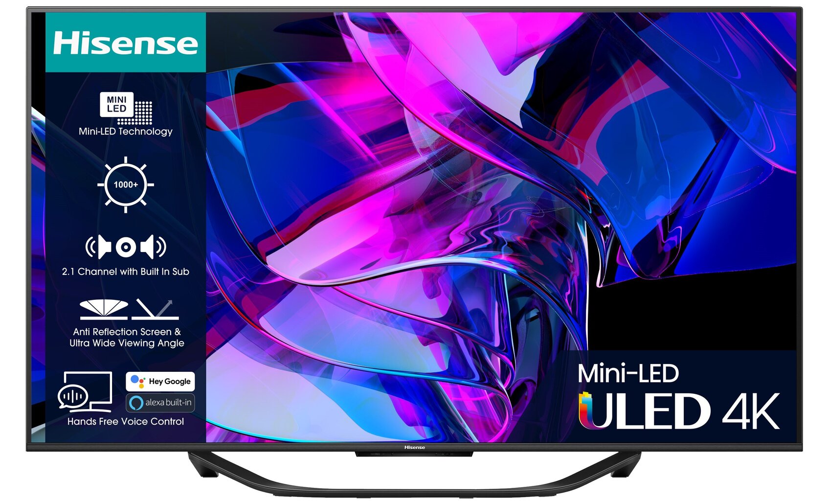 Hisense 65U7KQ cena un informācija | Televizori | 220.lv