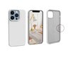 iPhone 15 Pro Max silikona maciņš, pelēkā krāsā цена и информация | Telefonu vāciņi, maciņi | 220.lv