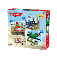 Puzle King Planes 3 in 1, 29 d. cena un informācija | Puzles, 3D puzles | 220.lv