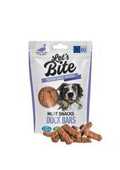 Let's Bite Duck Bars košļājamā gumija suņiem 80g цена и информация | Лакомства для собак | 220.lv