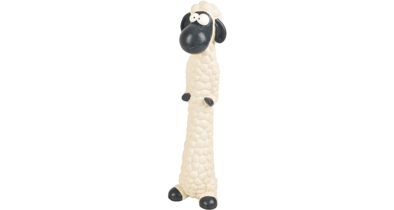 Flamingo lateksa suņu rotaļu aita 27cm cena un informācija | Suņu rotaļlietas | 220.lv