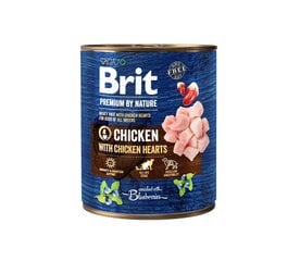 Brit Premium Nature с курицей, 400 г. цена и информация | Сухой корм для собак | 220.lv