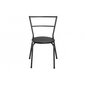 Krēsls "4Living", melns cena un informācija | Dārza krēsli | 220.lv