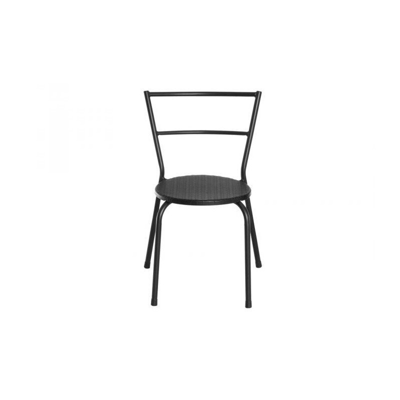 Krēsls "4Living", melns цена и информация | Dārza krēsli | 220.lv