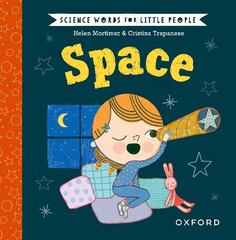 Science Words for Little People: Space 1 cena un informācija | Grāmatas mazuļiem | 220.lv