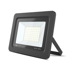 Forever PROXIM II Комнатный & Уличный IP66 LED Прожектор 50W 4000 люменов холодно белый 6000K Черный цена и информация | Уличное освещение | 220.lv