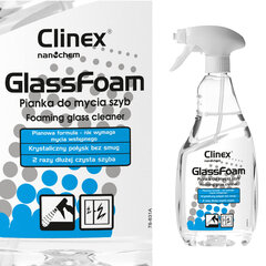 Clinex spoguļu tīrīšanas līdzeklis, 650 ml cena un informācija | Tīrīšanas līdzekļi | 220.lv