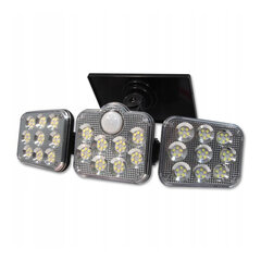 LED Prožektors ar saules bateriju, 10W цена и информация | Уличное освещение | 220.lv