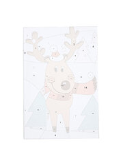 Glezna pēc numuriem TM Varvikas - Christmas Reindeer MC1091e 20x30 cm cena un informācija | Gleznas pēc numuriem | 220.lv