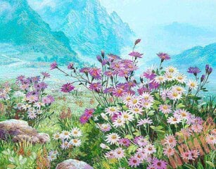 Алмазная мозаика 40x50 cm. "Spring Meadow" цена и информация | Алмазная мозаика | 220.lv