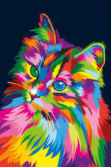 Набор для рисования картины живопись по номерам ТМ Варвикас Глазами кошки MC1116e, 20х30 см  цена и информация | Живопись по номерам | 220.lv