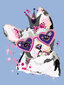 Glezna pēc numuriem TM Varvikas - Lovely Puppy ME1115e 30x40 cm цена и информация | Gleznas pēc numuriem | 220.lv