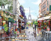 Glezna pēc numuriem TM Varvikas - Paris in Spring MG2206e 40x50 cm цена и информация | Gleznas pēc numuriem | 220.lv