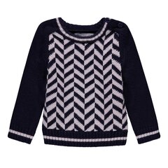 Džemperis ar garām piedurknēm zēniem Kanz, tumši zils cena un informācija | Džemperi, vestes, jaciņas zīdaiņiem | 220.lv