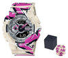 Pulkstenis sievietēm Casio G-Shock GA-110SS-1AER cena un informācija | Sieviešu pulksteņi | 220.lv