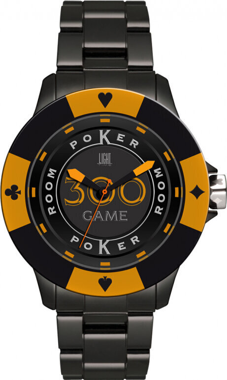 Pulkstenis sieviešu Light Time Poker цена и информация | Sieviešu pulksteņi | 220.lv