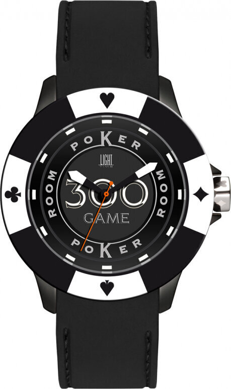 Pulkstenis sieviešu Light Time Poker цена и информация | Sieviešu pulksteņi | 220.lv