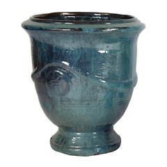 Keramikas puķu pods Glazed, 32 x 29 cm cena un informācija | Puķu podi | 220.lv