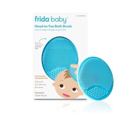 Силиконовая мочалка Fridababy DermaFrida FRI26 цена и информация | Maudynių prekės | 220.lv