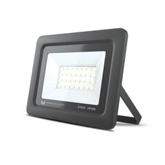 Forever PROXIM II Комнатный & Уличный IP66 LED PIR Прожектор 30W 2400 люменов холодно белый 6000K Черный цена и информация | Уличное освещение | 220.lv