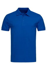 Рубашка-поло, темно-синяя V3500025A6 цена и информация | Мужские футболки | 220.lv