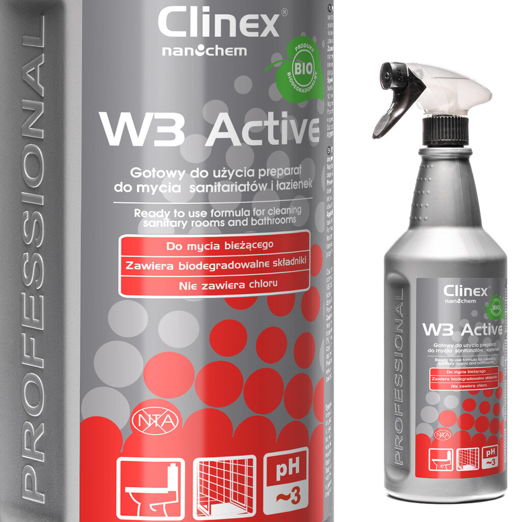 Clinex vannas istabas tīrīšanas līdzeklis, 1L cena un informācija | Tīrīšanas līdzekļi | 220.lv