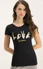 Футболка Love Moschino, красная цена и информация | Футболка женская | 220.lv