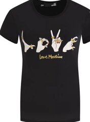 Футболка Love Moschino, красная цена и информация | Женские футболки | 220.lv